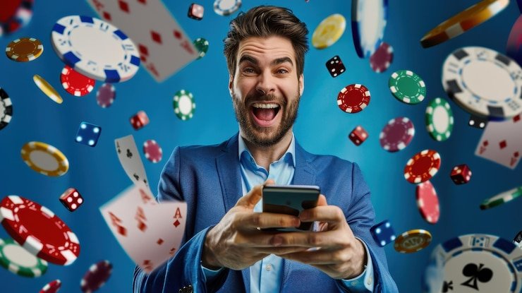Tampilan bonus selamat datang mobile